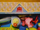 Vtg Disney Bear In The Big Blue House Fishing Set Toy Tackle Box Pole 1990s Nib 