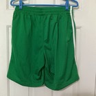 Adidas Firebird Athletic Shorts Green Mens Small 3 Stripes White Logo Im9420