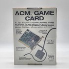 Thrustmaster Acm Game Card Isa Nos Sealed Vintage Dos Windows 95