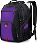 Large 55l Travel Backpack For 18 4  Laptop  Anti-theft  Water Resistant  Tsa App