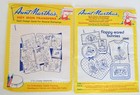 Vintage Aunt Martha s Hot Iron Embroidery Transfers -uncut Lot Of 9