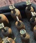 25x Brass Alphabet Stamps Finishing Tools Gilding Bookbinder Embossing Antique  
