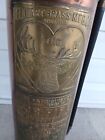The Elk Hart Copper Brass Fire Extinguisher  Vintage Antique  Original Condition