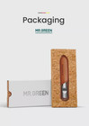 Father Day Gift- Mr Green Solid Stainless Double Sided Nail File   Case Manicure