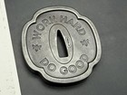 Burnley Brass Tsuba Challenge Coin Brawler Rose Work Hard Do Good Brnly New