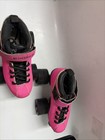 Hot Pink   Black Riedell Dart Size 2 Roller Skates 