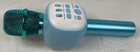 Wireless Bluetooth Handheld Karaoke Microphone Speaker Player Kids Party  Aqua 