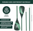 Paddle Board Paddle 2-in-1 Aluminum Sup Paddleboard Oar   Kayak Detachable 4    