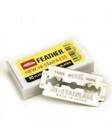200 Feather New Hi-stainless Platinum Coated Double Edge Safety Razor Blades Jpn