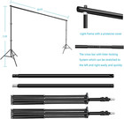 Photography Umbrella Continuous Lighting Kit muslin Backdrop Kit white Black   B