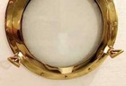 15  Antique Maritime Brass Porthole Nautical Ship Boat Home Decor Glass Frame