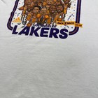 Los Angeles Lakers Adidas Shirt Mens Small White 2010 Nba Champions Back To Back