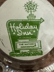 Vintage 70s Holiday Inn The Nation s Innkeeper 4 3 4  Glass Ashtray
