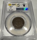 1864 Two Cent Piece Large Motto Pcgs G4 2c Copper Coin  g27 