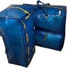 Ikea Frakta Storage Bag Laundry Large  Blue Set Of 3
