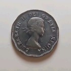 1953 Canadian 5 Cent Nickel