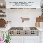 Wowow Copper Pot - Pot Wall Mount Kitchen Stove Double