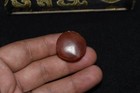 Ancient Indo Tibetan Himalayan Banded Carnelian Dzi Bead In Good Condition
