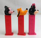 Lot Of 3 Disney Mickey   Friends Pez Dispensers Mickey  Minnie    Pluto  e 