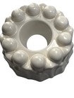 Antique Victorian Westminster White Ceramic Jelly Mould