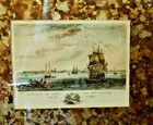 R  duit Ports Le Gouaz Engraving Framed France  Dunkerque 1776 Nicolas Ozanne