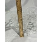 Set Of 8 Waterford Crystal Colleen Wine Goblets Etched Signed Cut Crystal