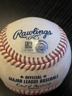 Major League Baseball Official Game Used Ball Rawlings Mlb Hologram Authenticity