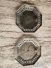 Pair Of Antique Brass Plaques
