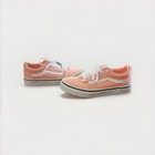 New Girls Vans Peach Canvas Sneakers  Us Size 3 5