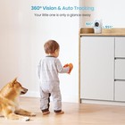 Iegeek 5  Screen Baby Monitor With Camera And Night Vision smart Video Baby Cam