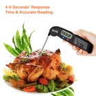 2x Instant Read Digital Meat Thermometer Bbq Grill Smoker For Kitchen Cooking