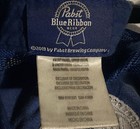 Pabst Blue Ribbon Beer Hat Strapback Cap New Blue Mesh