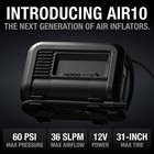 Noco Air10 Ultrafast 10a 60 Psi 12v Portable Tire Inflator And Air Compressor