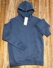 Puma Men s Blue 2pc Sweatsuit Set Hoodie   Tapered Joggers Pockets L