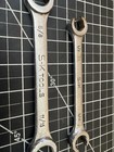Vintage Sk Tools Usa Flare Nut Line Wrench Set     2pc     F1618   F2022