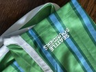 Adidas Seattle Sounders Fc Mls Soccer Jersey Green blue white Striped L