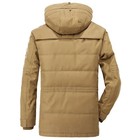 Mens Winter Parka Jackets Mens Casual Loose Plus Size Long Hooded Down Coats