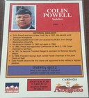 1992 Starline Desert Storm General Colin Powell  211      Autograph       Died 2021