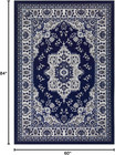 Alfombras Oriental Traditional 5x7 Non-skid  non-slip  Low Profile Pile Rubber B