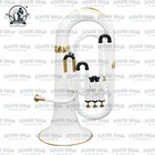 Sound Saga   Euphonium 3 Valve Bb Pitch Including Mouthpiece And Carry Case 