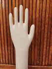 Vintage Porcelain Small-x-3-s Glove Form Left Hand Mold Oct 16  1973 Trenton Nj