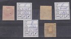 Argentina - 1862 Seals Of The Republic Scott 5-7 Cv 455 00 Usd - 3v Mint Hinged