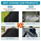 600d Waterproof Golf Cart Cover With Reflective Strip 2 4 Passenger Ezgo  Yamaha