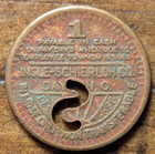 Mccoy  Virginia Va Superior Anthracite Mines Inc  Coal Scrip 1 Ingle Token