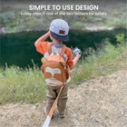Toddler Harness Backpack With Detachable Leash  5 Pockets   Insulated Lunch Bag