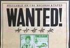 1978 Cbs Records Promo Poster The Clash Fabulous Poodles Steve Forbert Trillion