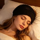 Breathable Black Crochet Hair Cap Mesh Sleeping Net For Hair