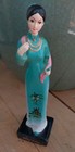Authentic Gom Viet Fine Art Vietnamese Lady Woman Figurine  Signed