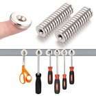 Lot Thicker Strong Magnets Countersunk Ring Large Rare Earth Neodymium 20 25mm