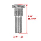 4 Front Wheel Hub Stud Bolt For Honda Trx300 Fourtrax 300 2x4 1988 1989-2000